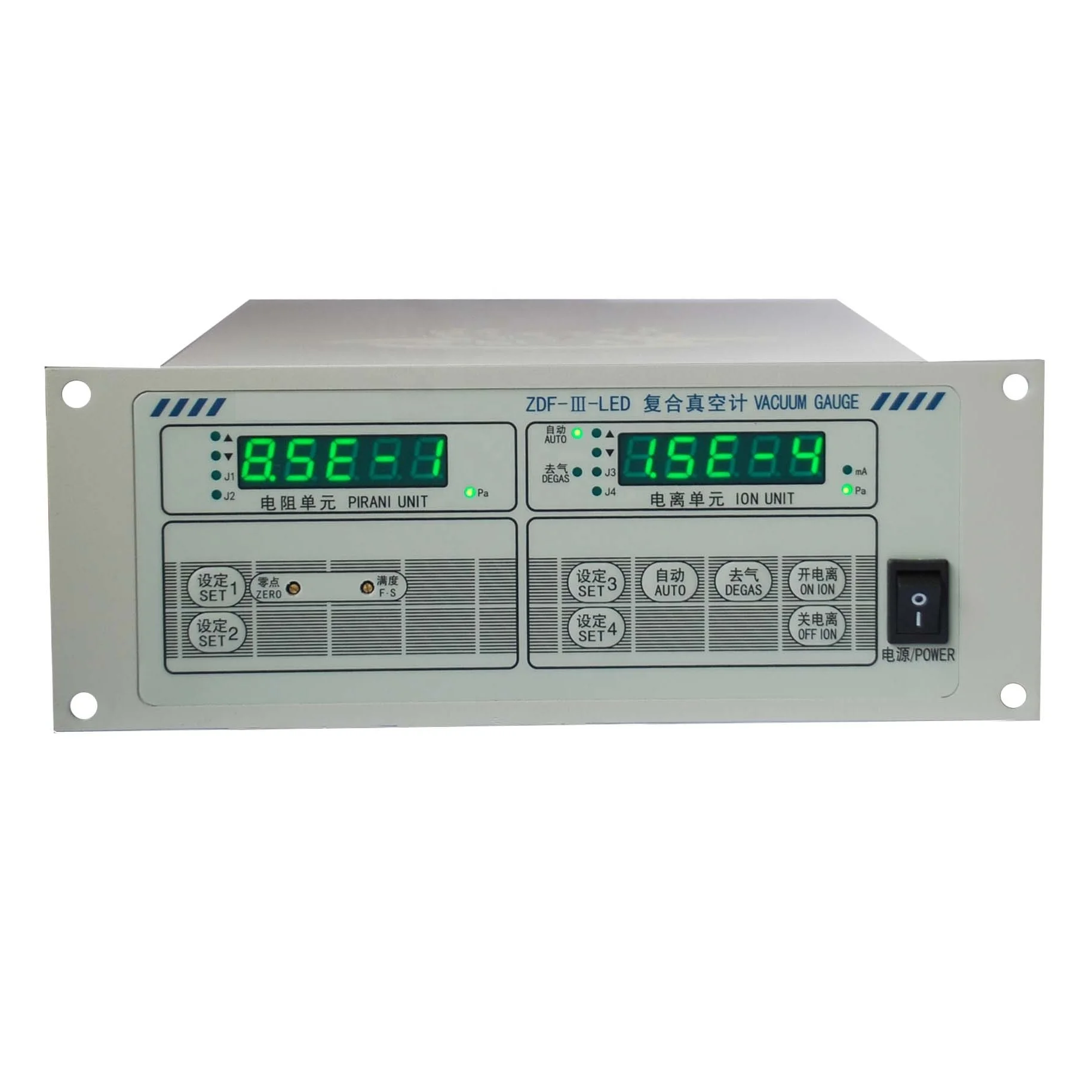 高性能复合 zdf-iii-led 真空计 - buy vacuum gauge,compound vacuum