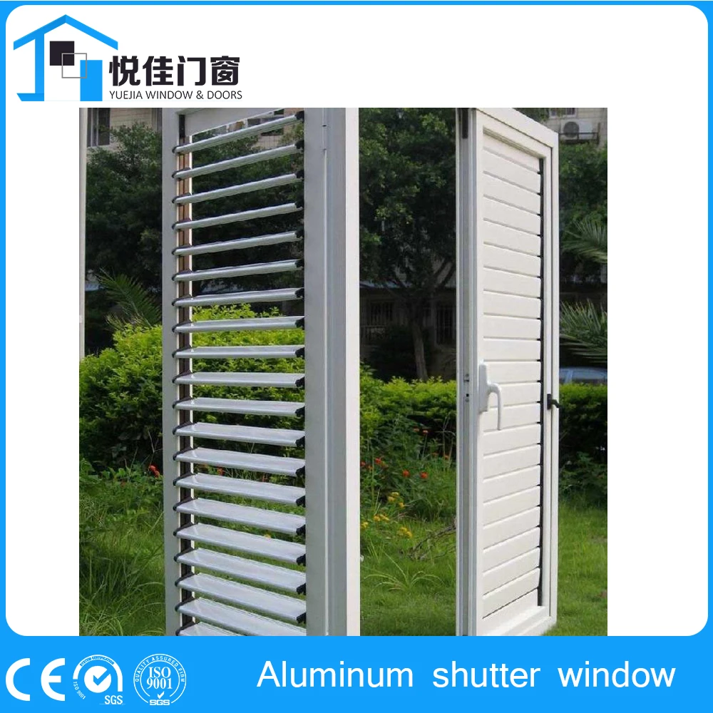 Bronze Color Shutter Window Use for Toilet Aluminium Louver