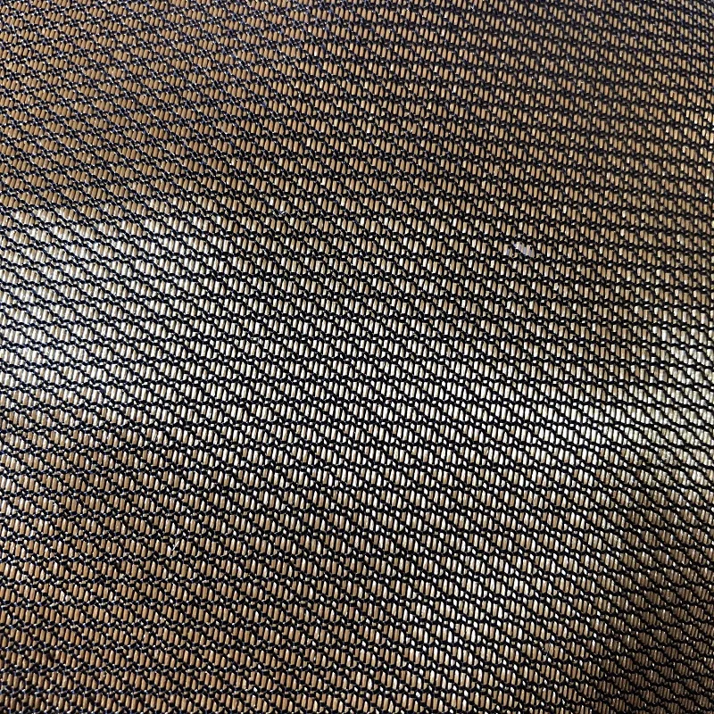 
 Двухцветная нейлоновая Полиэстеровая сетчатая ткань для модного платья  