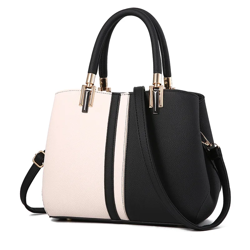 Handbags Shoulder Black Pu Ladies Hand Bag, 220 G, Size: 160 X 240