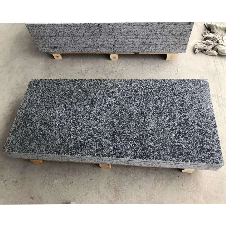 Xitoy qora graniti arzon narx 60x40 sm Pangdan qorong'i granit, G654 yangi partiyani uloqtirish uchun