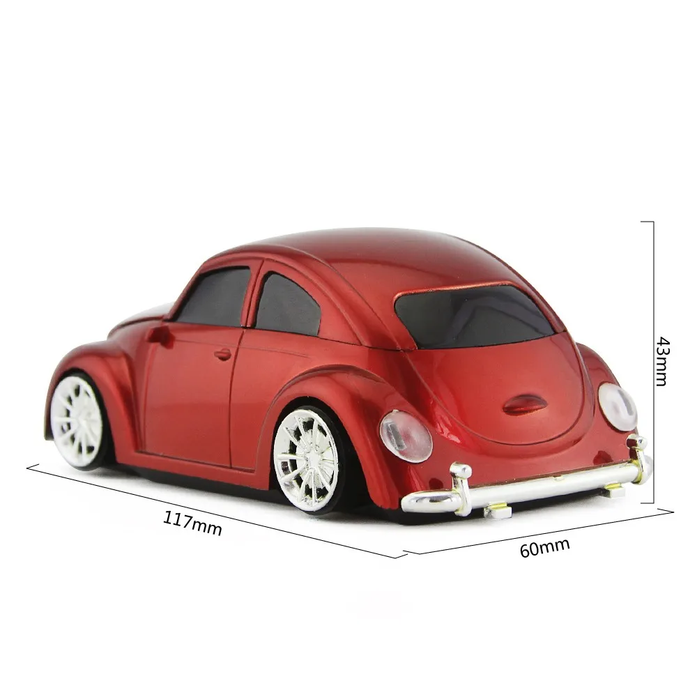 Fancy Volkswagen Beetle Design Car Mouse - Wireless & Ergonomic