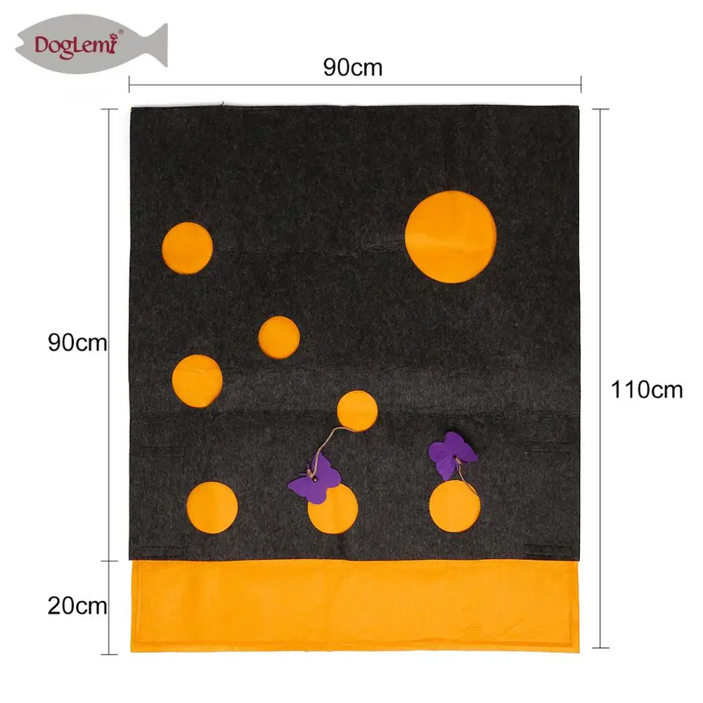 Cat Scratcher Blanket DIY Activity Nature Felt Cat Play Mat