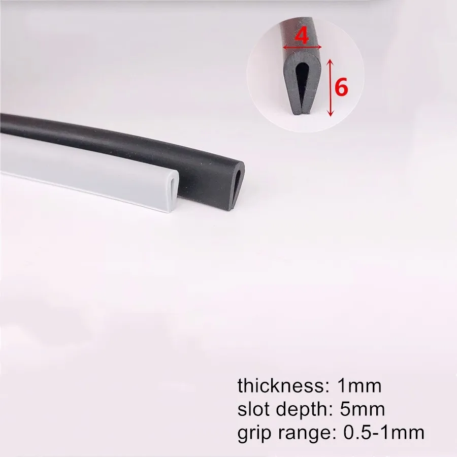Silicone Rubber U Channel Edging Trim Seal
