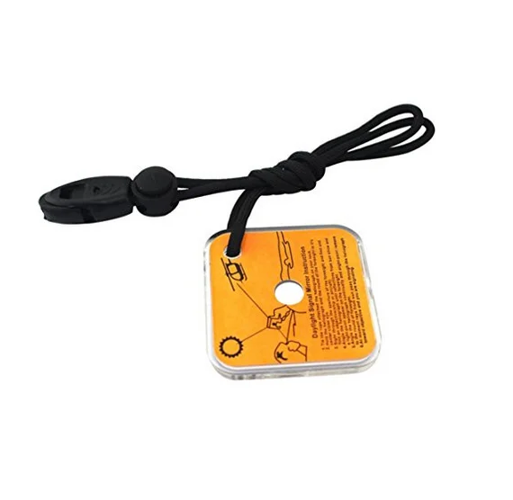 Outdoor Signal Mirror Lightweight Survival Emergency Rescue Signaling Device  HK 