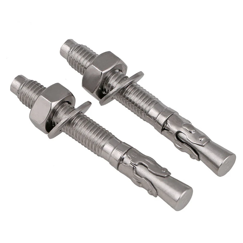 High Quality 304 316 Stainless Steel Wedge Anchor Bolt
