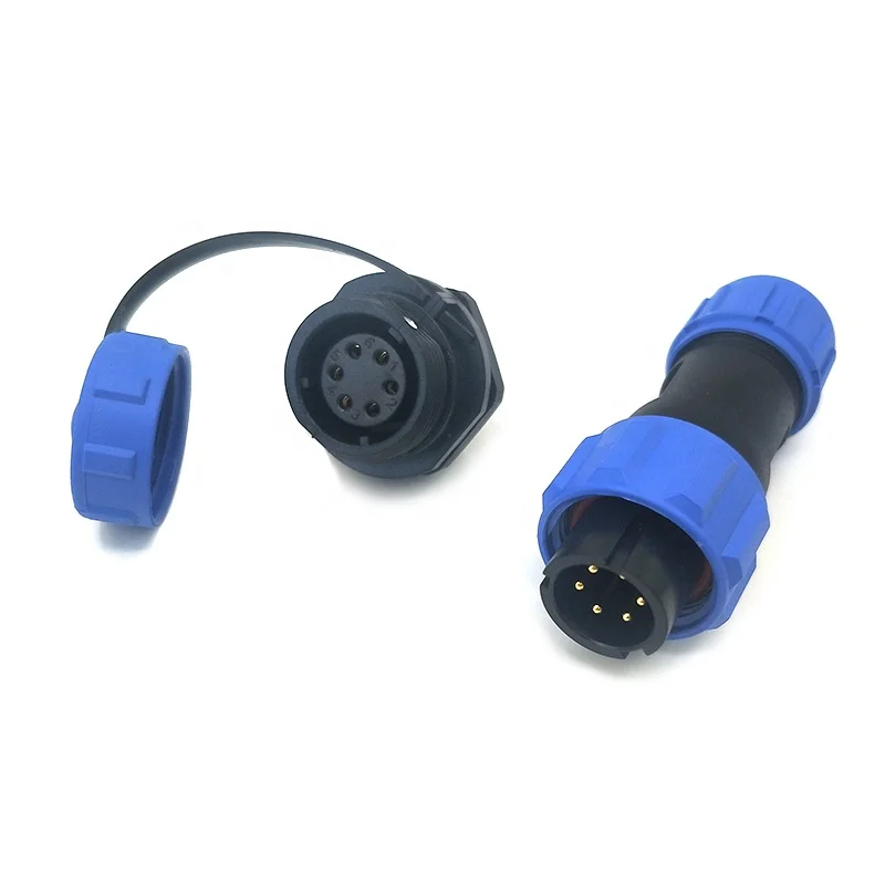 SP13 SP16 SP17 SP21 IP68 Waterproof Cable Connector