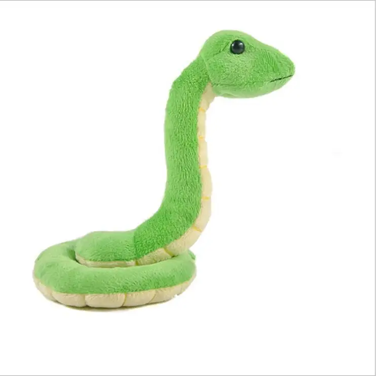 green snake soft toy