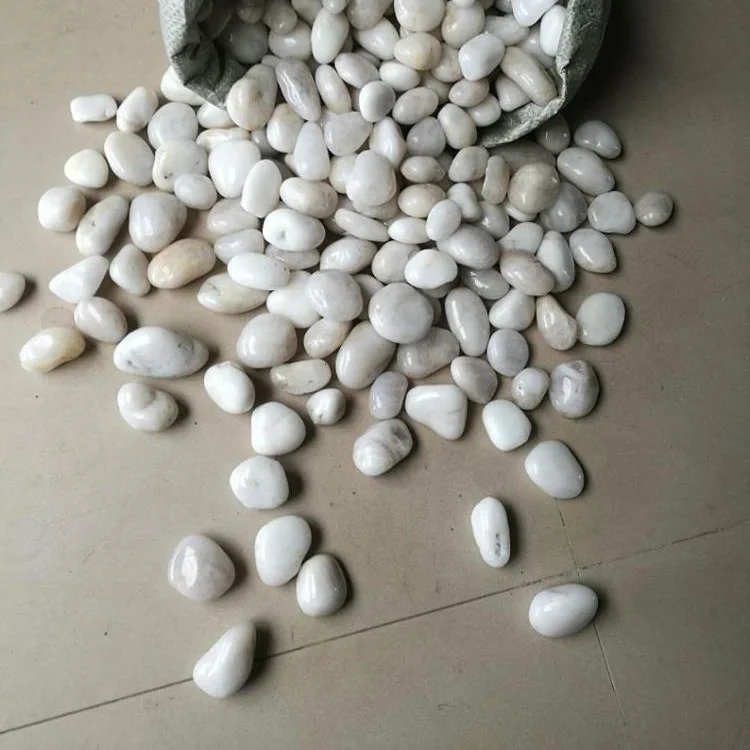 
Полированный камень с белой галькой для продажи 