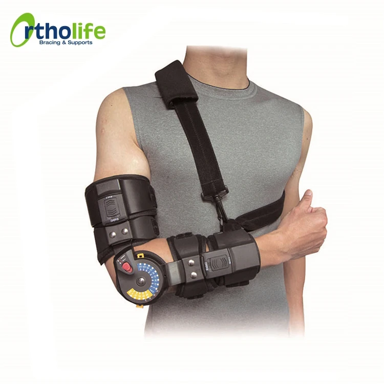 Elbow Brace Olel093 High Quality Hinged Elbow Brace With Arm Sling