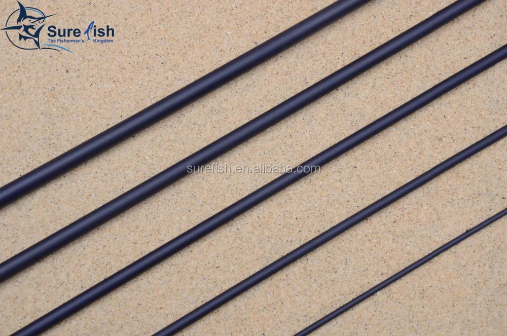 Free Shipping Wholesale Matt Blue Color IM12 Toray Nano Fly Rod Blank