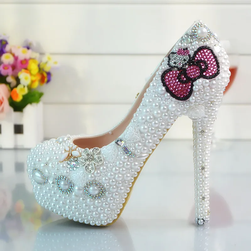 large size bridal shoes