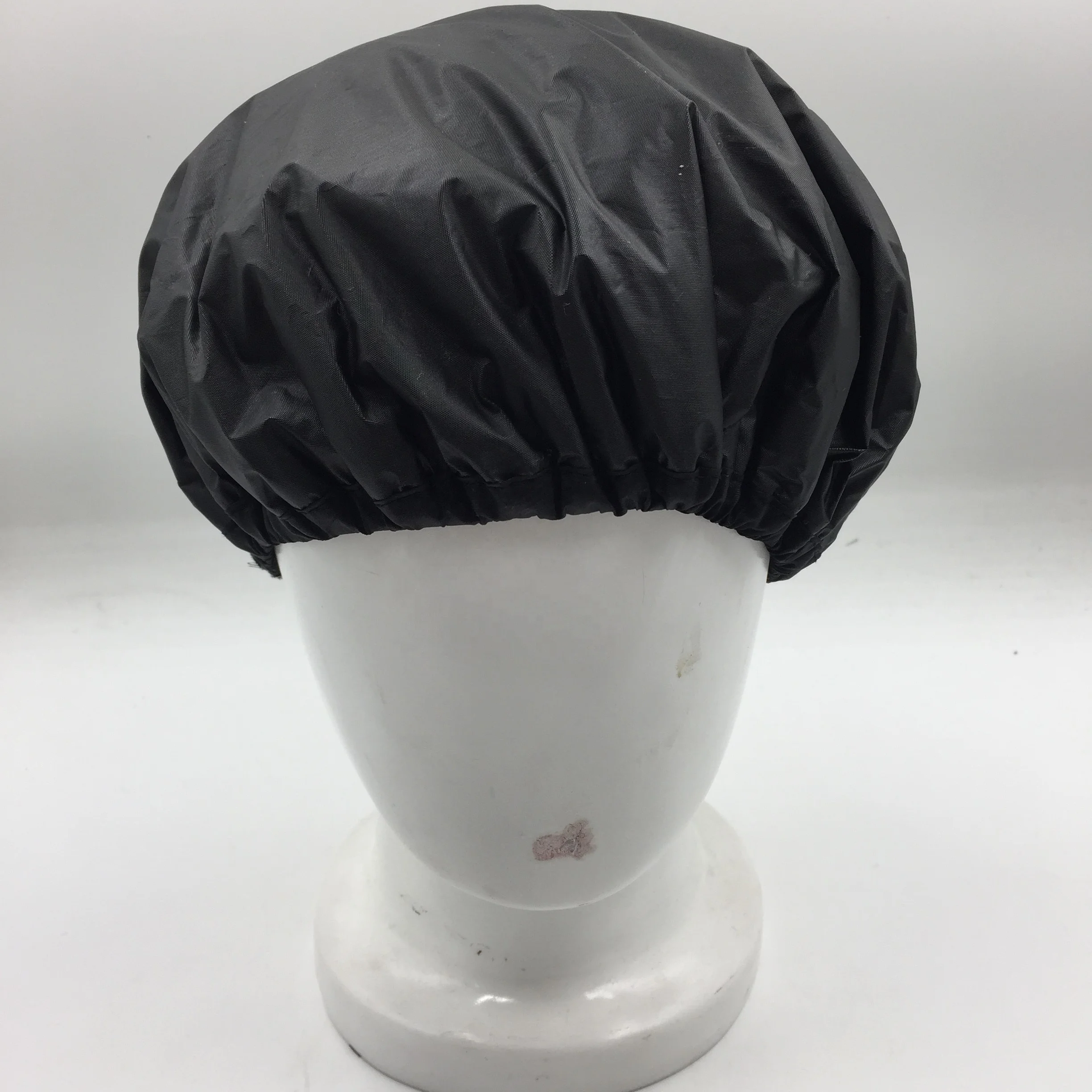 
Индивидуальный логотип 3 в 1, водонепроницаемая большая шапочка для душа, шапочка для сухих волос, Паровая шапочка для волос для женщин 