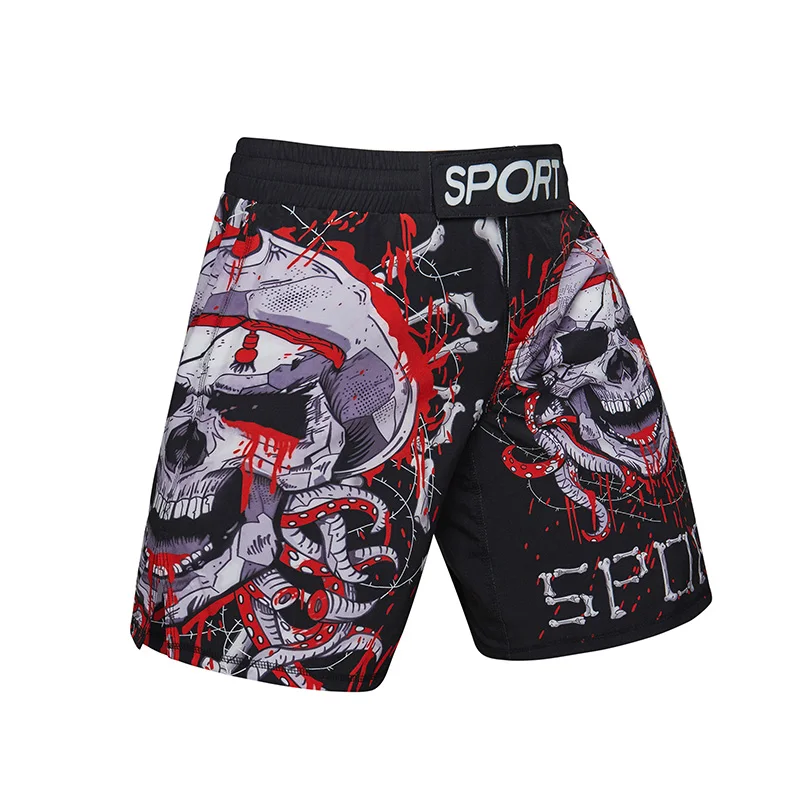 Custom Sublimated MMA Shorts Boxing Fight Gym Shorts for Men