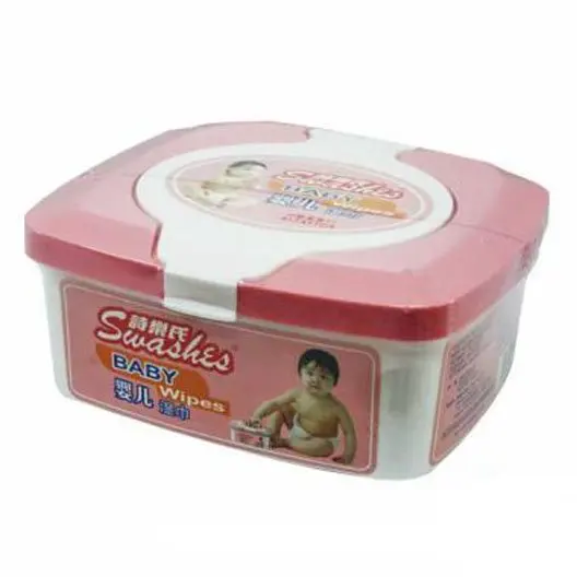 Wholesale Manufacturer From China Ultra Soft Baby Cleansing Wipes in Plastic Box Case