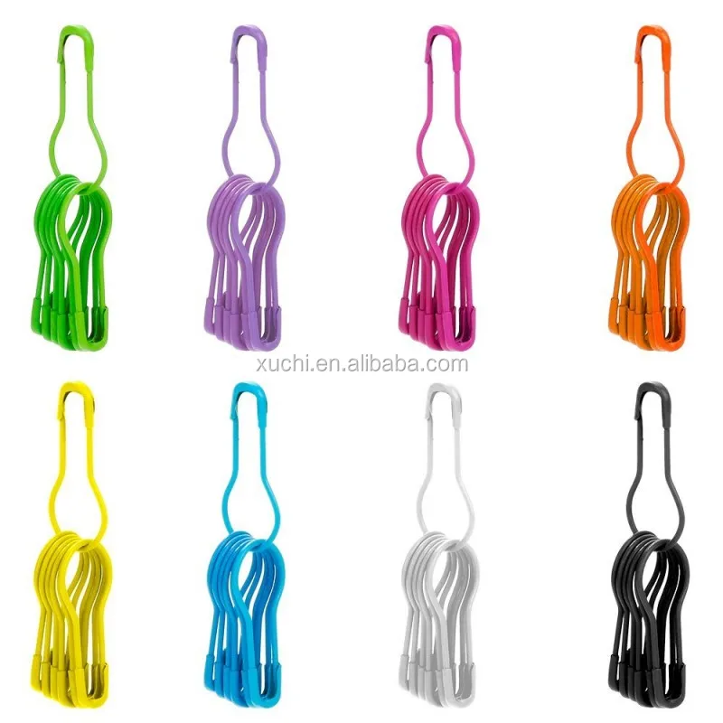 Colorful Brass Calabash Shaped Knitting Counter Safety Pins Stitch