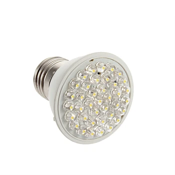 38 LED E27 Warm White Energy Saving Light Bulb 1.9W 110v