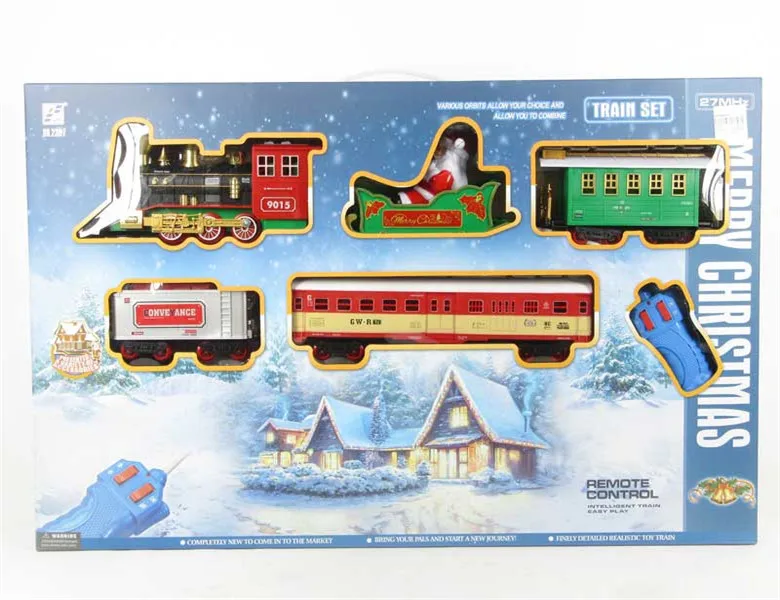 christmas train with remote control