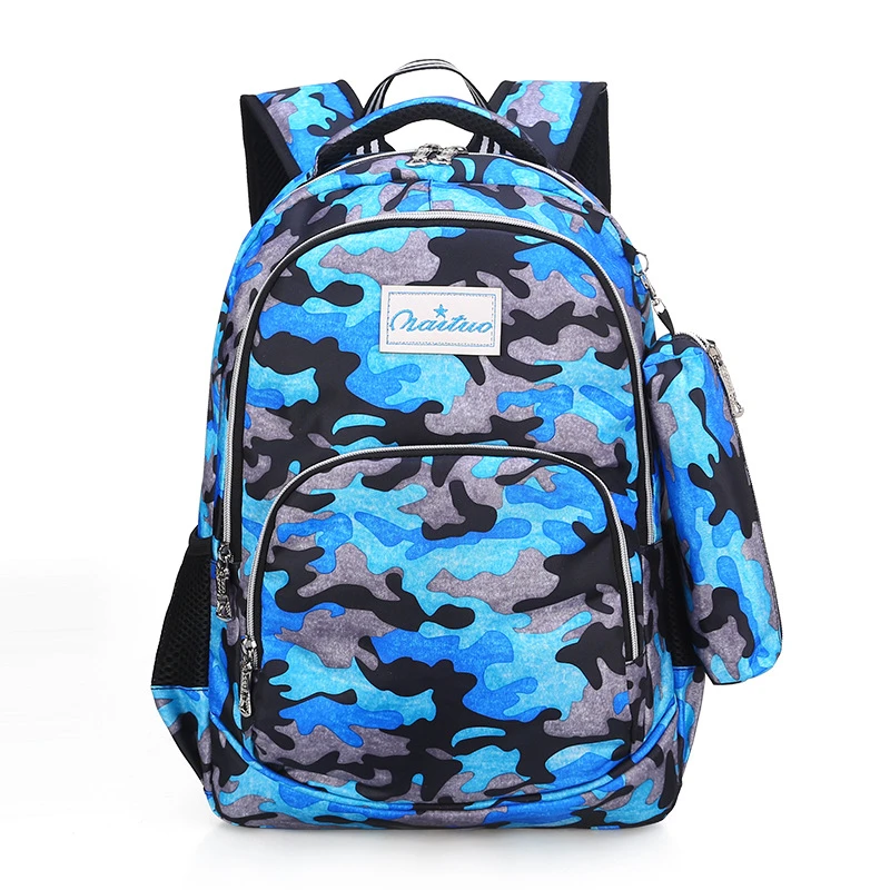 
Водонепроницаемый легкий Камуфляжный нейлоновый рюкзак для учеников начальной школы, детский рюкзак для зоопарка 