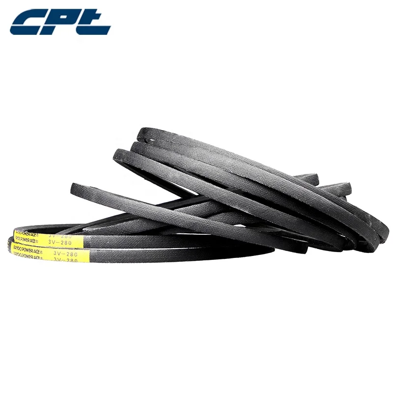 Bando 3V 5V 8Vpulley Belt Type Round Rubber Drive Belts v Belt Drives
