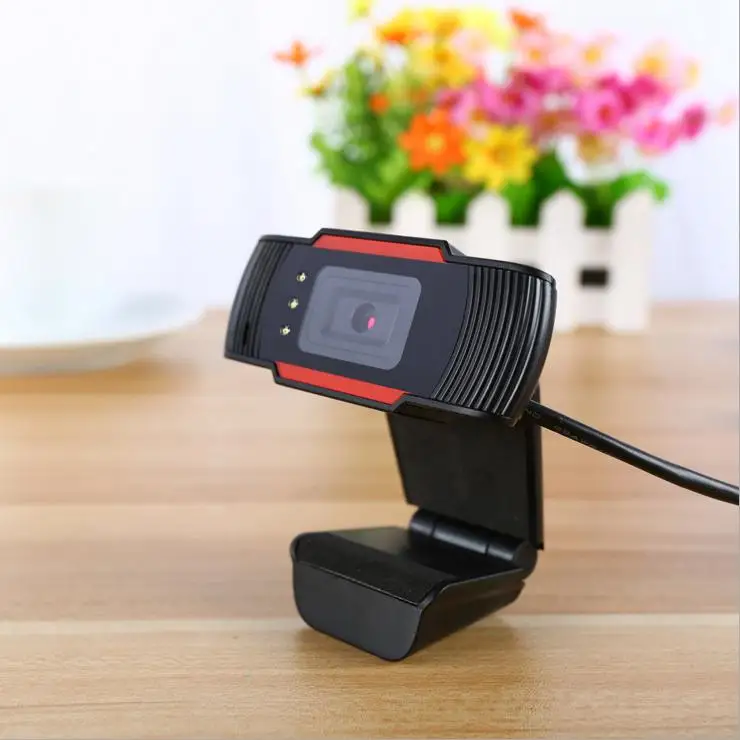 HXSJ HD Webcam 3LED 480P PC Camera for Skype Android TV