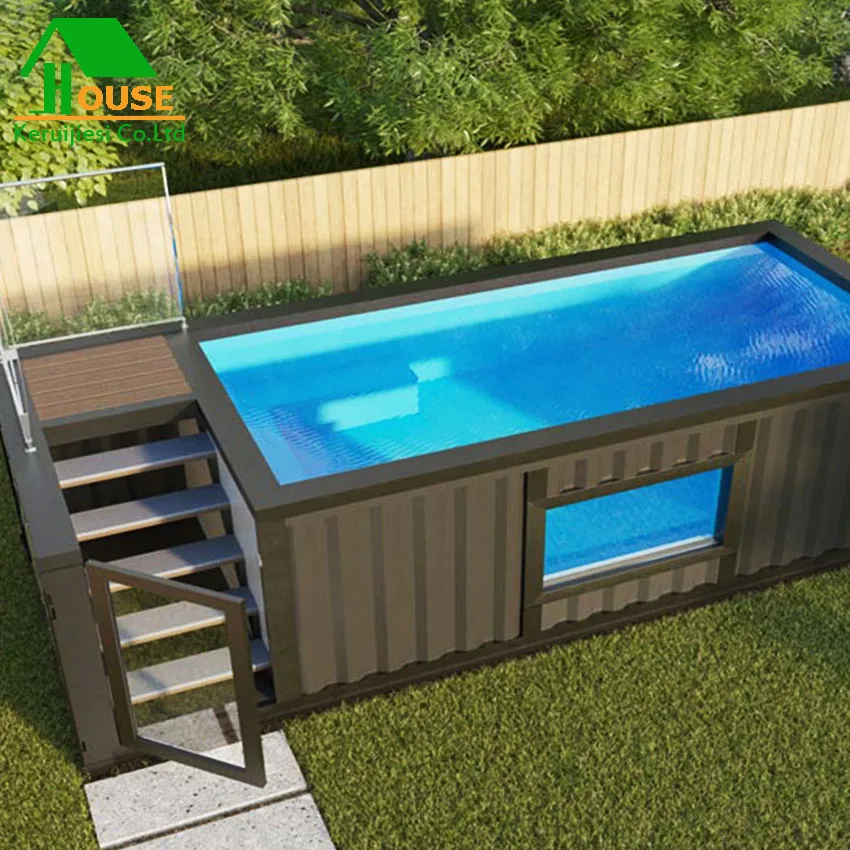 Cheap Shipping Container Swimming Pool With Swimming Pool Pumps