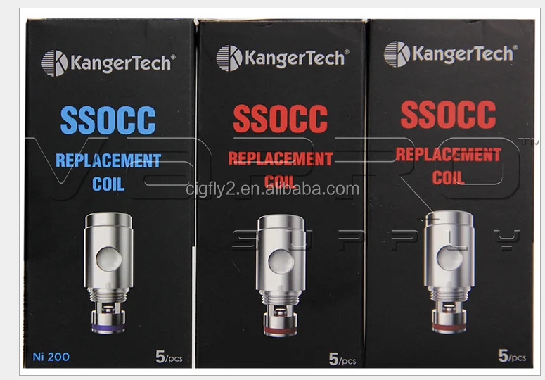 
 Оптовая продажа kanger SUBTANK OCC/ SSOCC катушка Ni200/0,2/0,5/1,2/Ом  