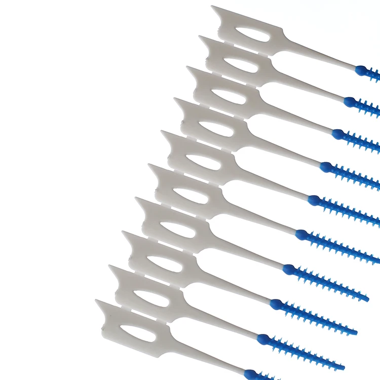 Недорогие силиконовые межзубные щетки для чистки полости