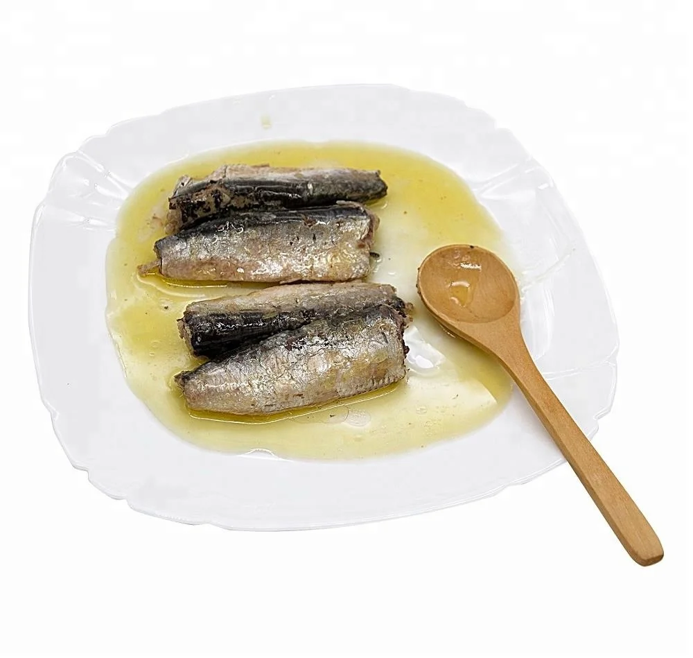 Canned sardine in vegetable oil 125g