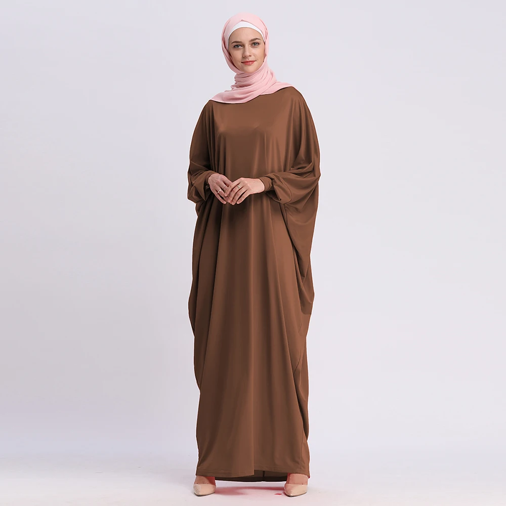 Details about   Indian Women'S Muslim Hijab Plum Color Long Plain Dress Burqa Jilab Abaya 