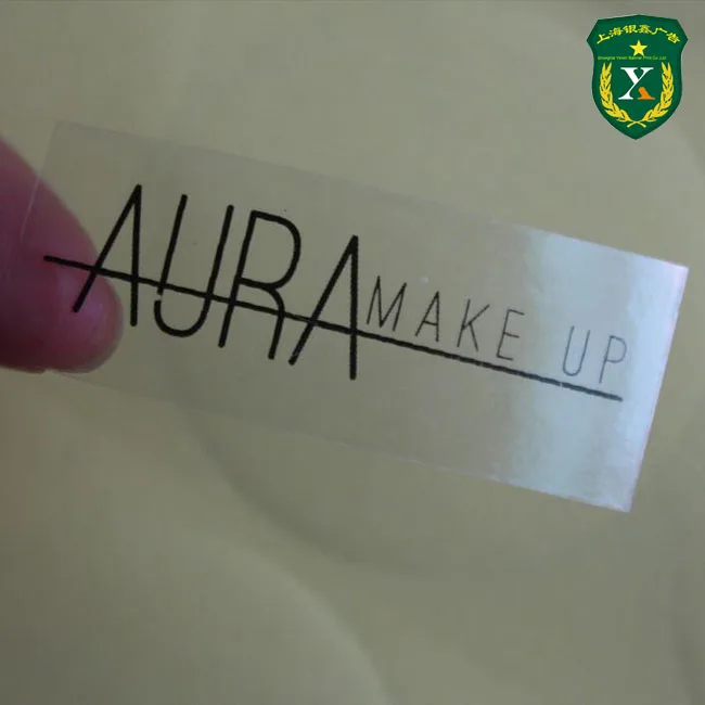 transparent sticker machine