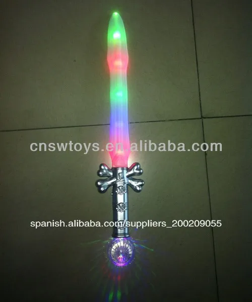 Espada láser de juguete para niños, espada de luz de estrella, varilla  fluorescente luminosa, juguete de
