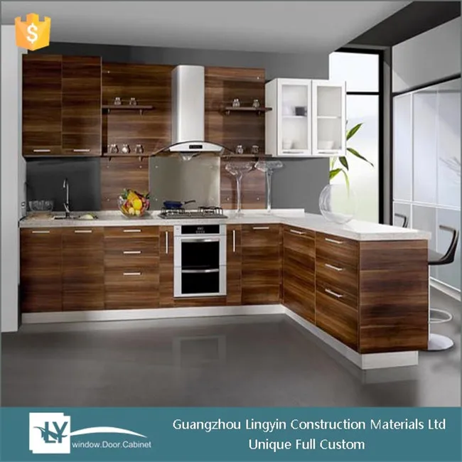 2015 New Popular Hpl Kitchen Cabinet With Wood Grain Color And Quartz Stone Counter Top Hot Sale In India Buy Hpl Kitchen Cabinet Wood Grain Kithchen Cabinet Door Quartz Stone Counter Top Product