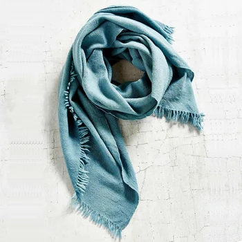 Wool Thick Long Scarves Shawls