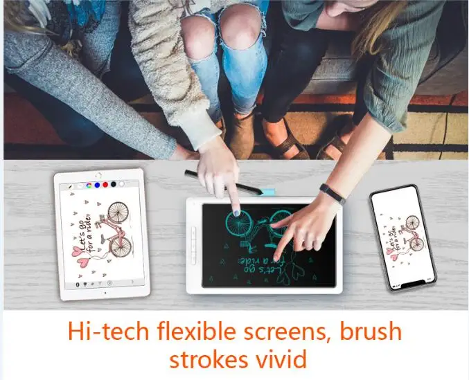 A4 Paper Size Wireless Handwriting Capture Educational Digital Writing Tablet for Sketching