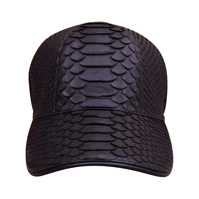 Custom Fashion Genuine Snake Skin Leather Hats - Vintage  display picture 2