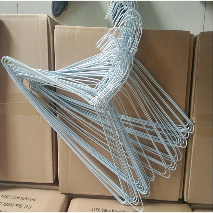 Dry Cleaning Powder 2.5mm Coated Wholesale Silver Galvanized Wire Hangers -  China Stainless Steel Wire Hangers and Laundry Wire Hanger price