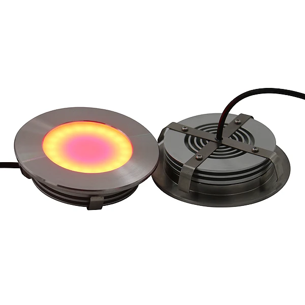 Dimmable Multicolor Ip67 for Boat Yacht Recessed Rgbw Led Downlight Ceiling Down Light Made of 316L Stainless Steel
