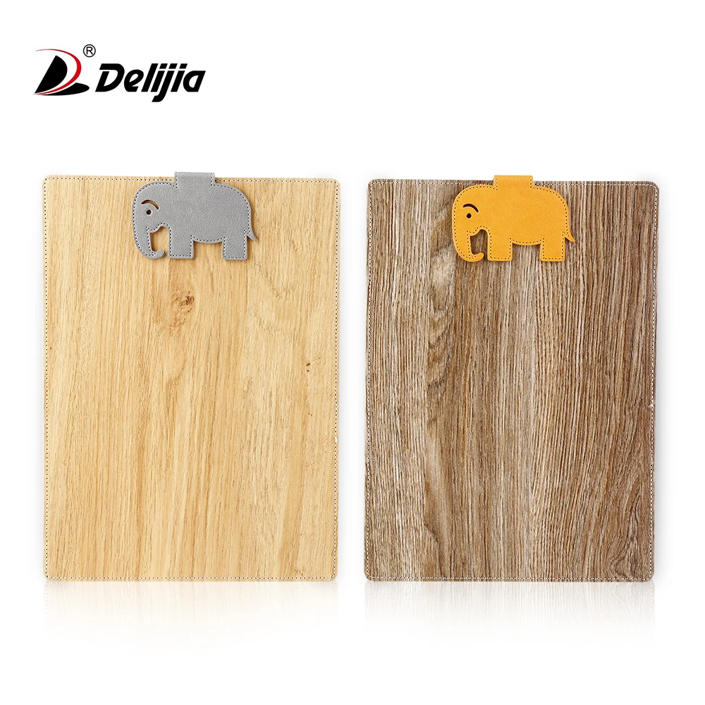 A4/a5 Clipboard Folder Paper Clip Board Small Magnet Bamboo Texture Notebook Clipboard