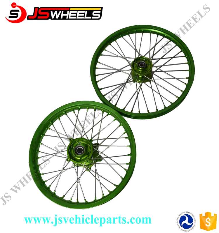 YZ85用前後17インチホイール EXCELリム 流用 YZ85用前後17インチ