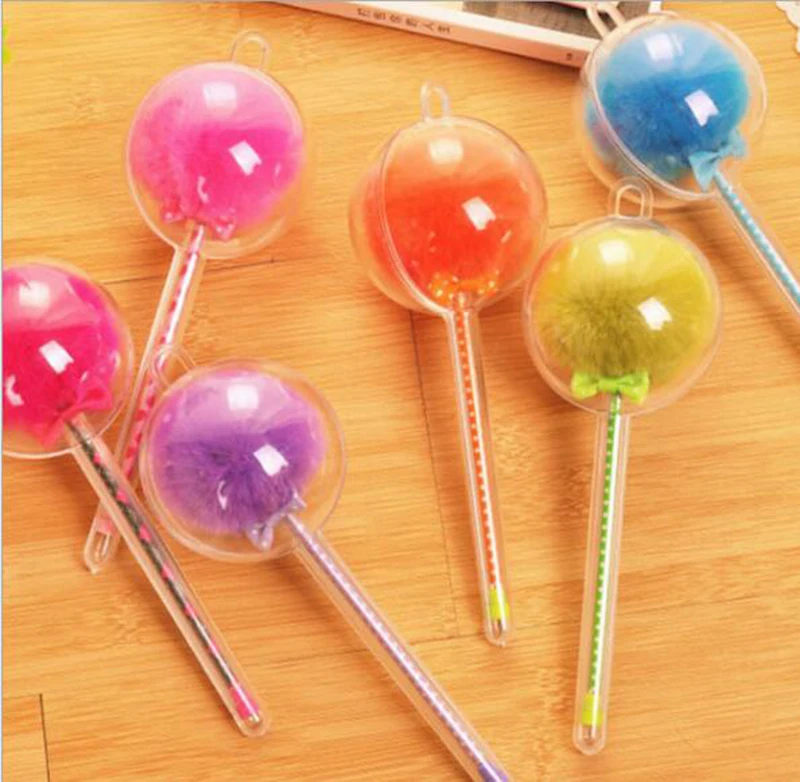 Новинка плюшевая шариковая ручка с мультяшным бантом