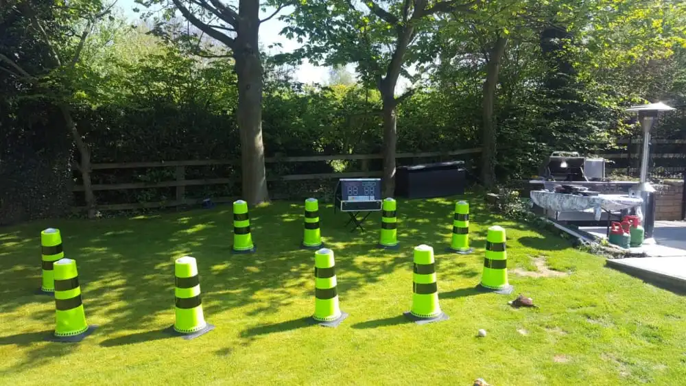 Inflatable Interactive Battle Light Arena Interactive Strike Challenge Games IPS System Game