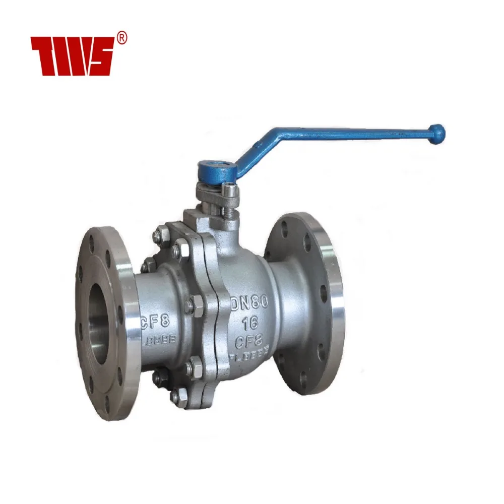 DN15-DN250 A216 WCB PN16 Flanged Float Ball Valve