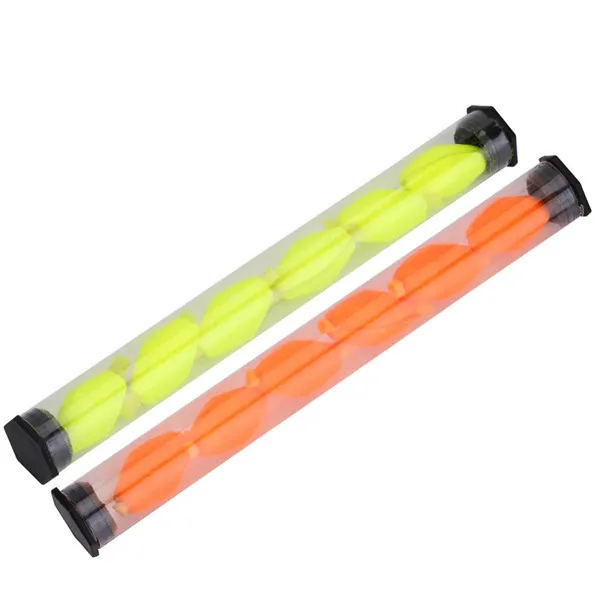 Orange 6pcs Set Fly Fishing Buoy Bobbers Foam Floats Strike Indicator Tackle Kit