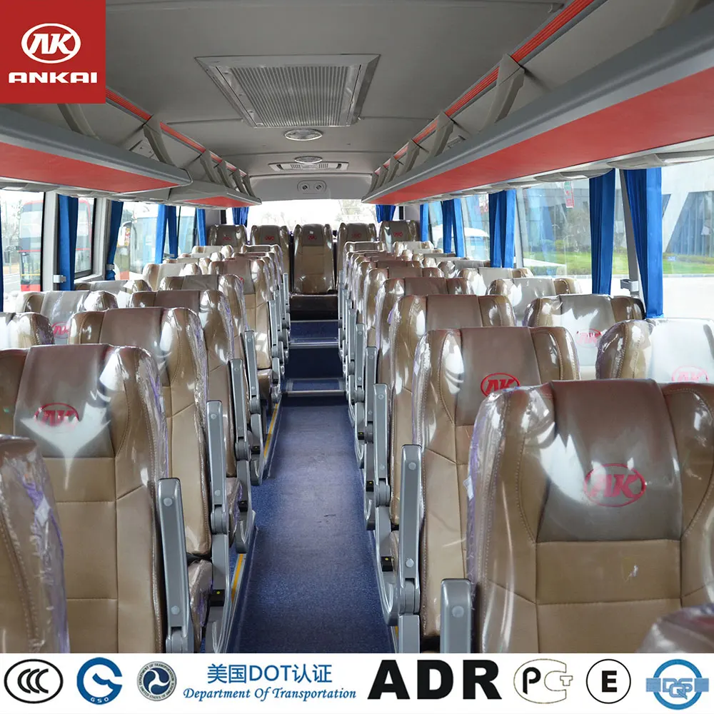 luxury high-end road coach bus with big seat capacity and lower price than YUTONG bus