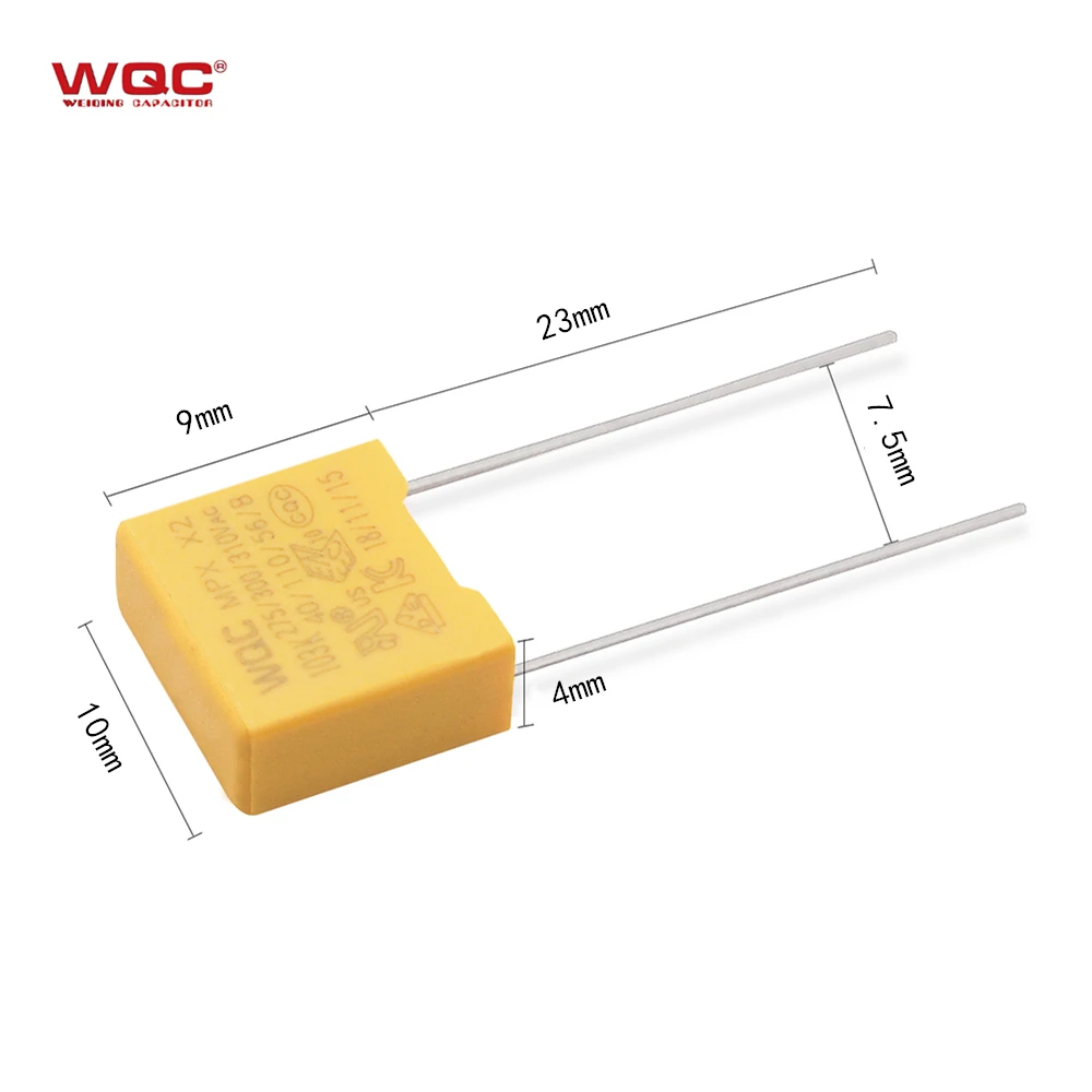 Condensador De Funcionamiento Uxcell CBB60 100uF, AC450V 2 Cables 50 60hz Cilindro Con Tornillo 115x50mm