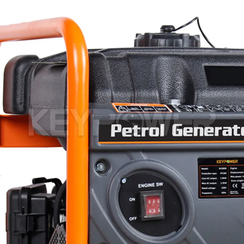 KEYPOWER Home Generators 5kw Gasoline Generator Price for Ukraine
