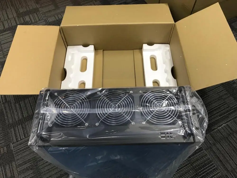 
 Корпус для майнинга 12 ГП, 45 мм, корпус для майнинга 12 ГП, добывающая установка, эфириум для материнской платы onda  