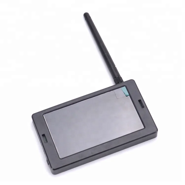 Монитор 4,3 дюйма, 4,3 дюйма, 48 каналов, ЖК-дисплей 480x22, беспроводной приемник, монитор со встроенным аккумулятором и солнцезащитным козырьком, ЖК-козырек для дрона с видом от первого лица