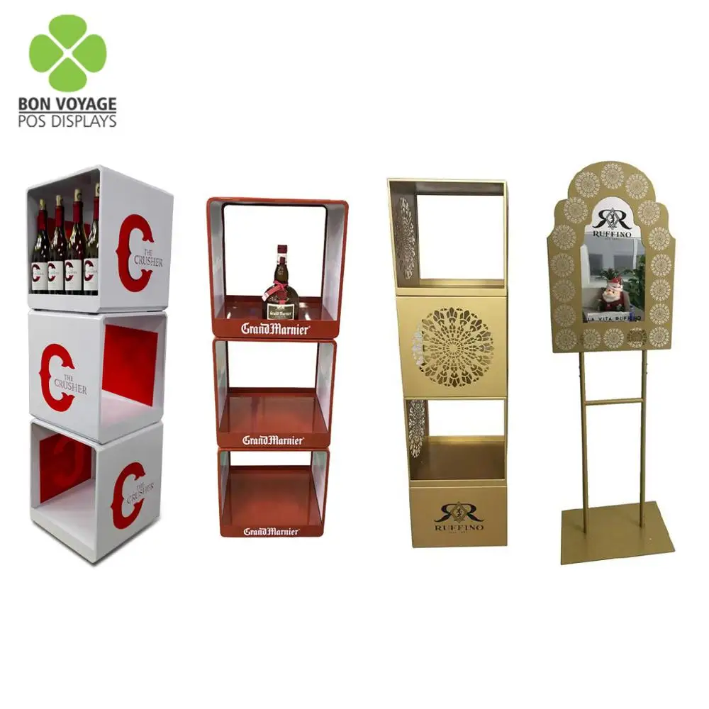 Lockable Hexagonal Metal Framed Tower Display Case with Light for Watch and Glasses